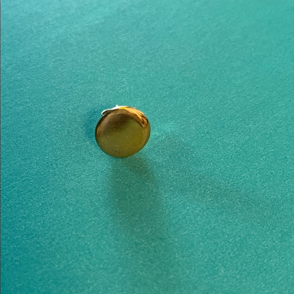 14 karat yellow gold
 Single Round Disk Post Earring 
Bony Levy from Nordstrom